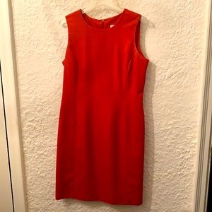 Larry Levine Red Suit Dress & Coat